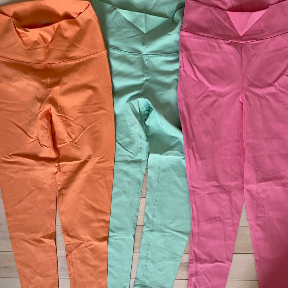Brand new Echt Scrunch Leggins Orange